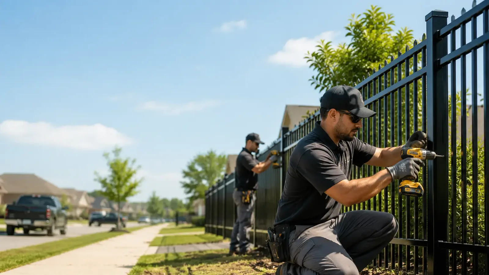Metal Fence Installation in Georgia